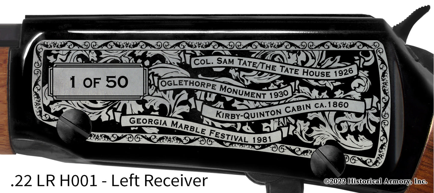 Pickens County Georgia Engraved Henry H001 Rifle
