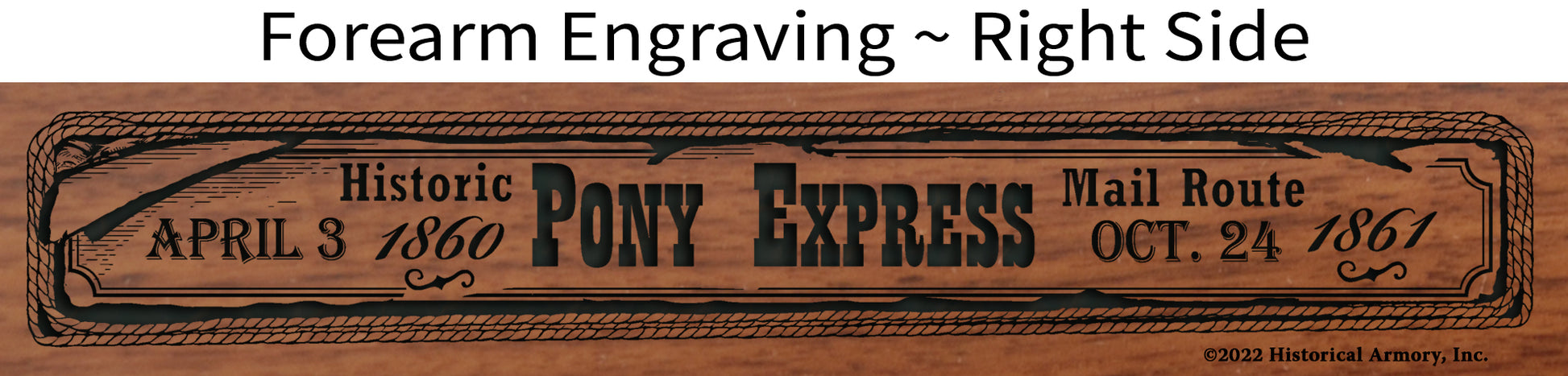 Pony Express Limited Edition Engraved Henry Rifle