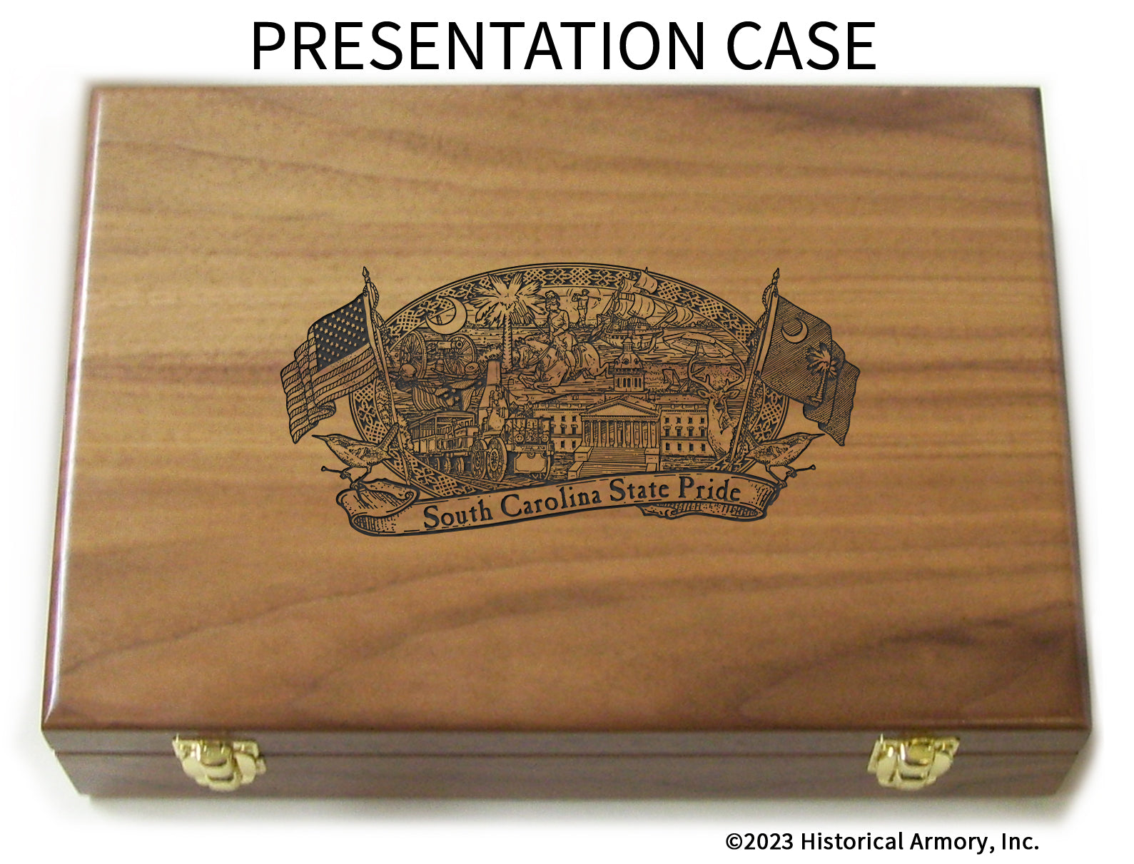 South Carolina State Pride Limited Edition Engraved 1911 Presentation Case