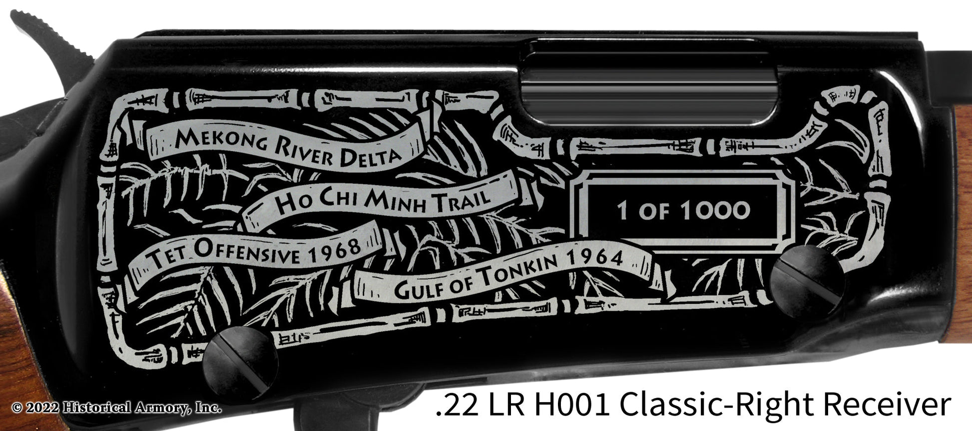 Vietnam War Engraved Henry H001 Rifle