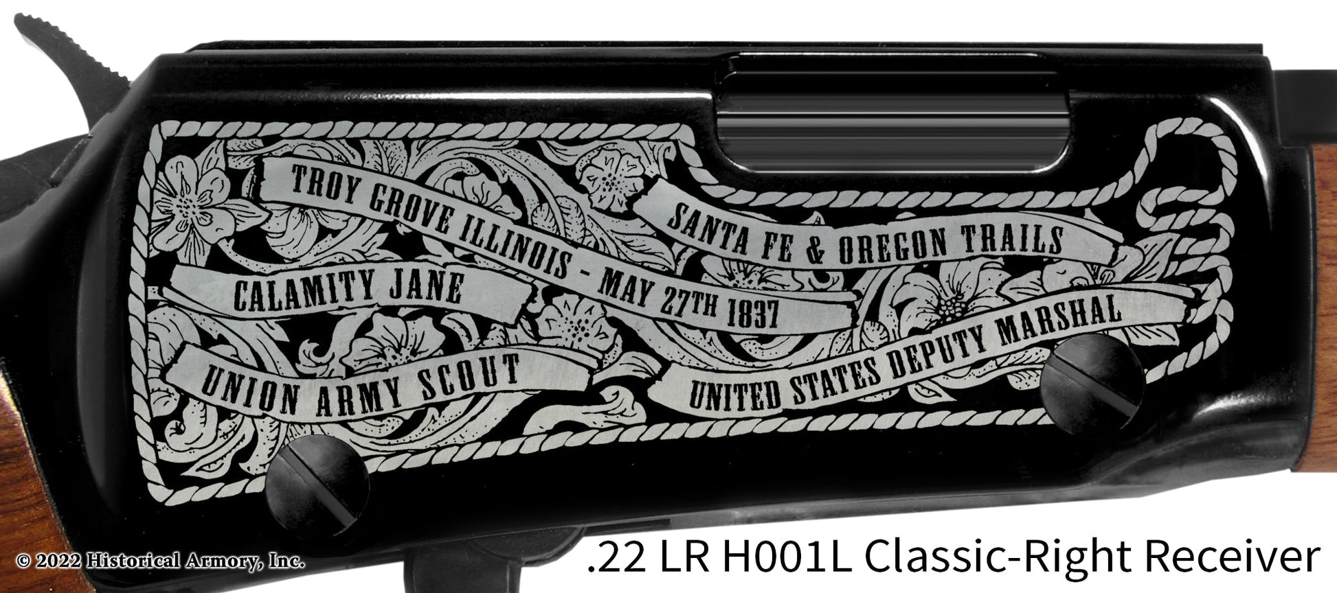 Wild Bill Hickok Limited Edition Engraved Rifle