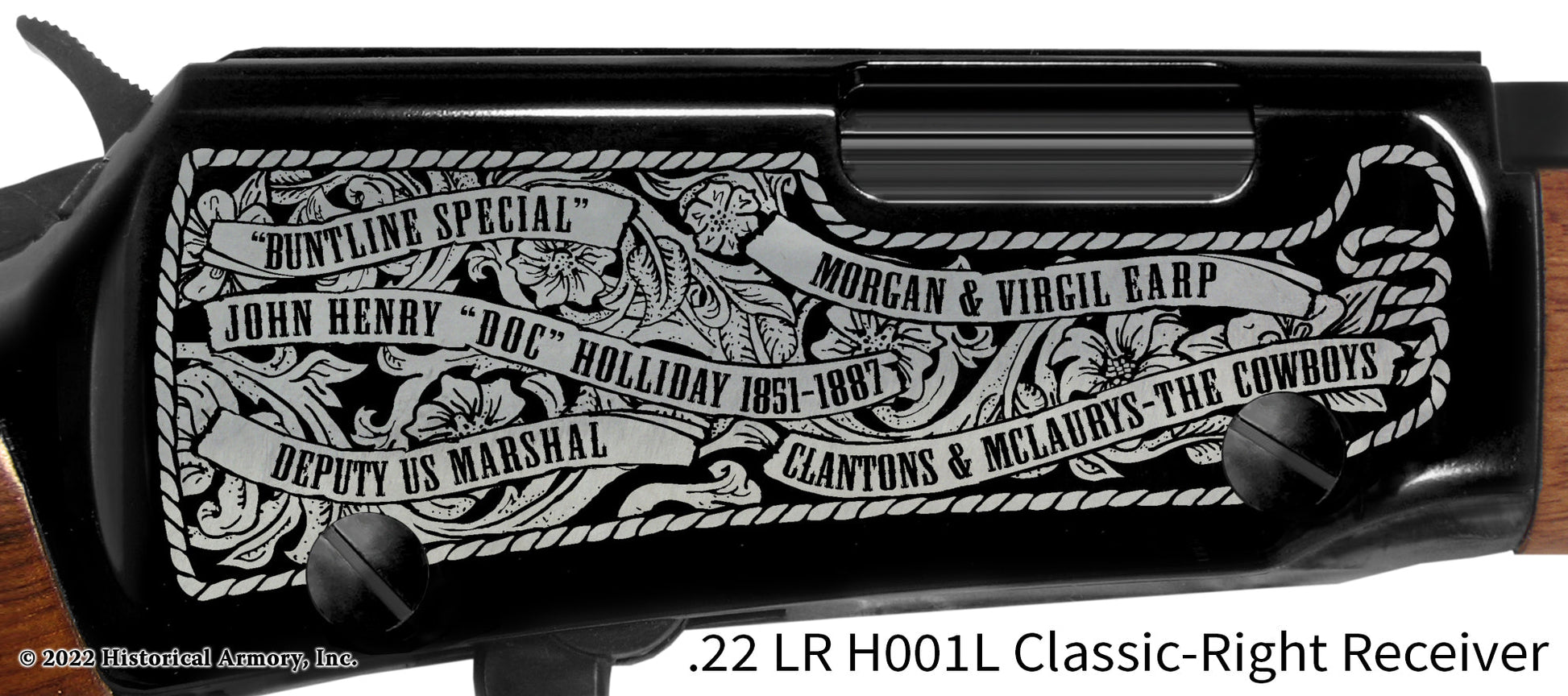 Wyatt Earp Limited Edition Engraved Rifle