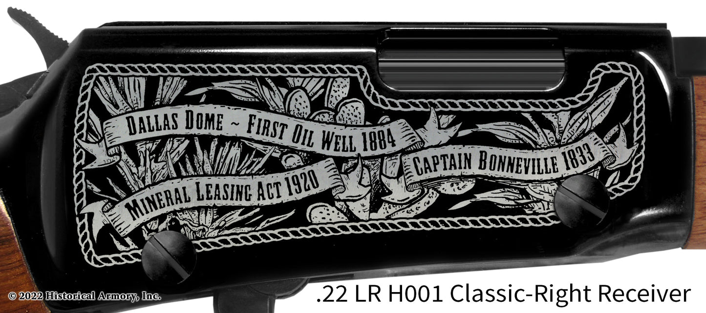 Wyoming State Oil & Gas Limited Edition Engraved Rifle